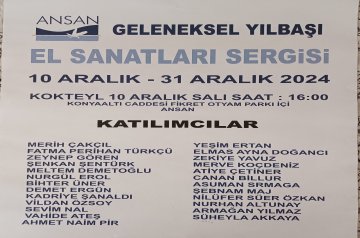 GELENEKSEL YILBAŞI EL SANATLARI SERGİSİ