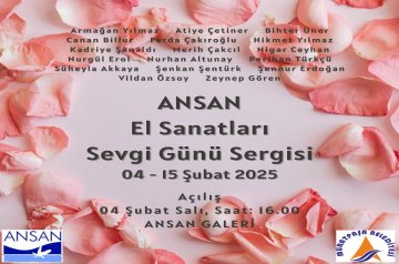 ANSAN EL SANATLARI SEVGİ GÜNÜ SERGİSİ